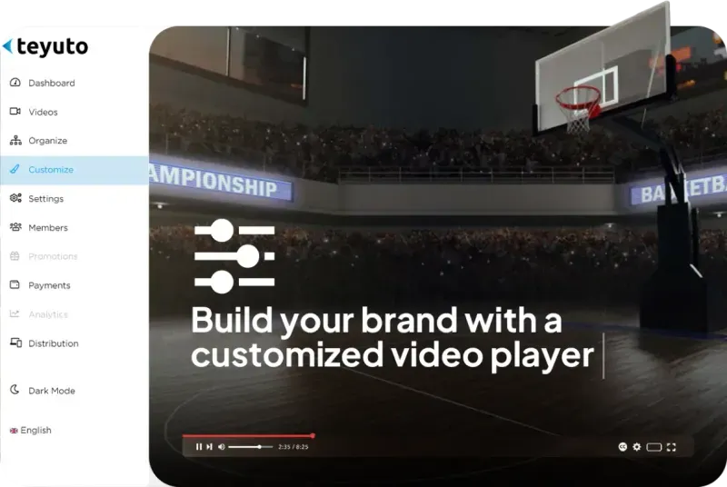 White-label sports video platform