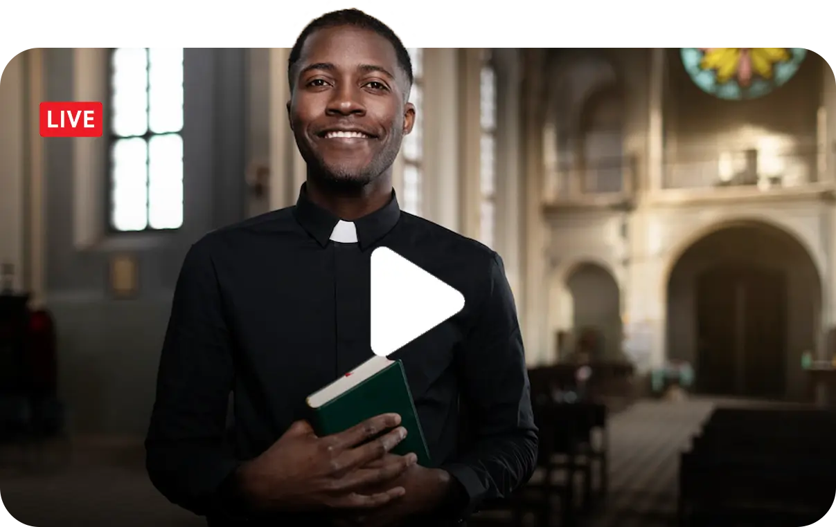 Congregation connecting through on-demand sermons and donations