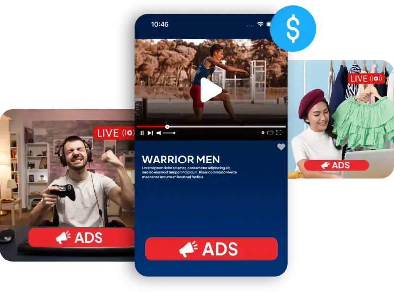 Monetizing a live stream with subscriptions and pay-per-view