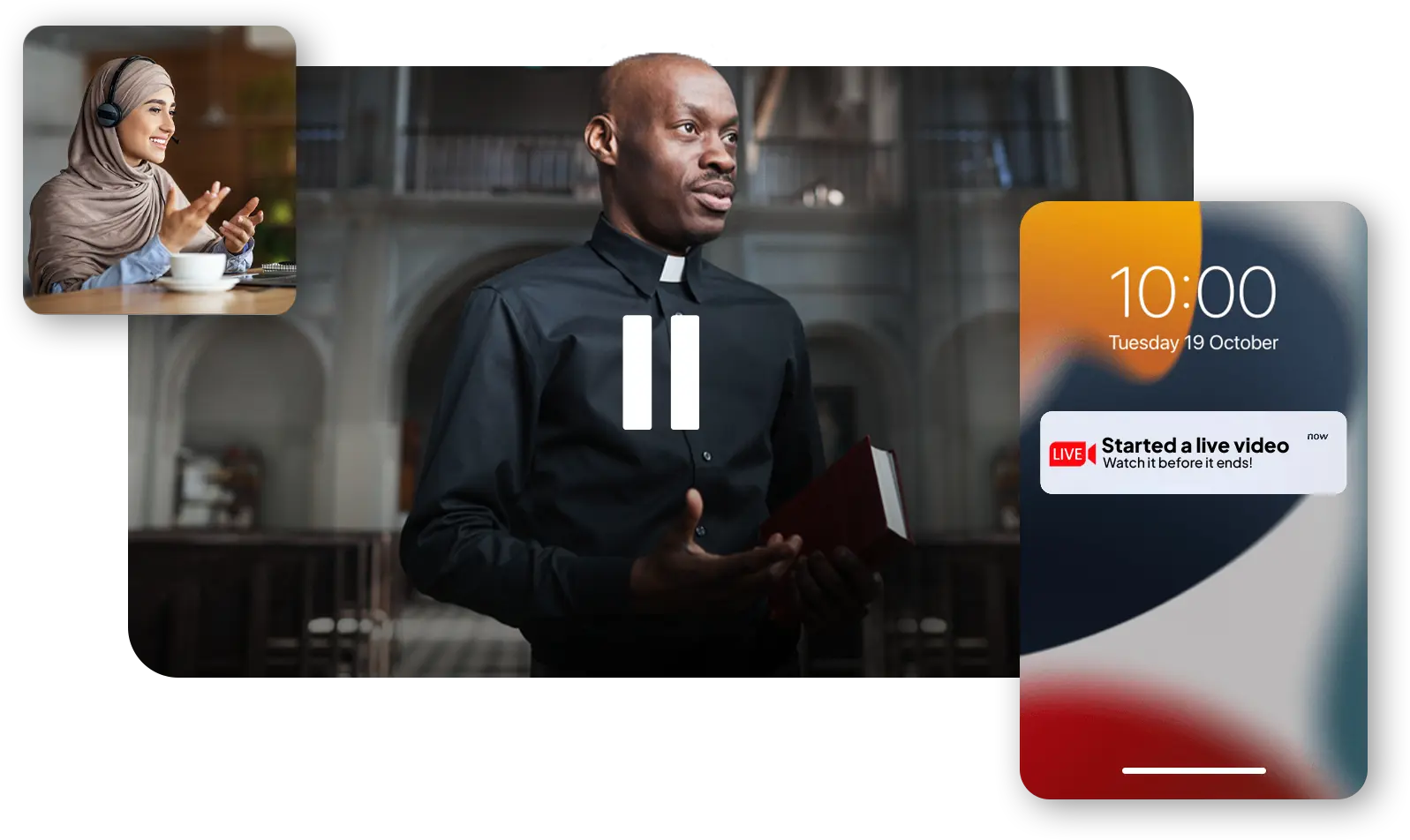 Church streaming platform built with Teyuto