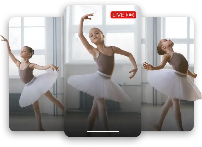 Ultra-low latency live stream playing across devices