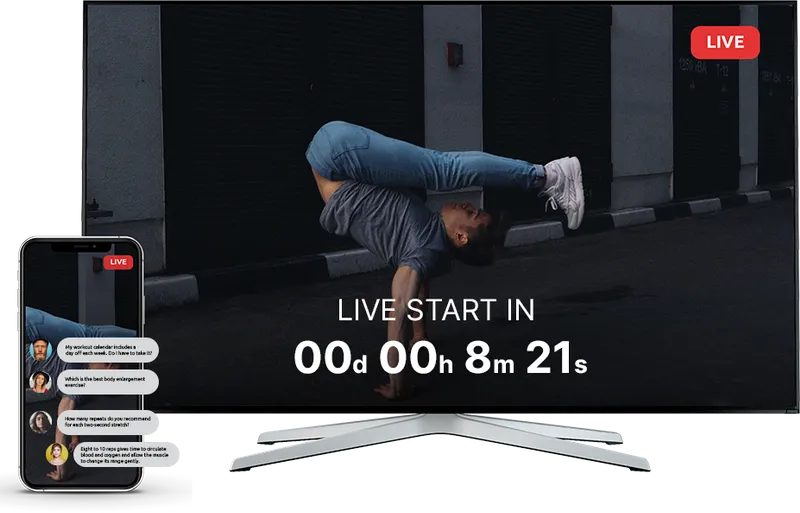 One live stream broadcast simultaneously to multiple platforms