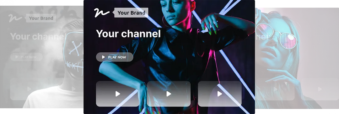 Fully branded video-on-demand channel built with Teyuto