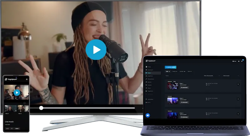 Branded OTT apps on smart TV and mobile built with Teyuto